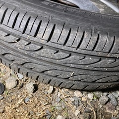◯l900s純正　155/65r13 22年溝ほぼ新品9山4本◯の画像