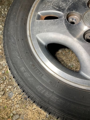 ◯l900s純正　155/65r13 22年溝ほぼ新品9山4本◯