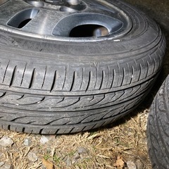 ◯l900s純正　155/65r13 22年溝ほぼ新品9山4本◯の画像