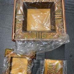 ☆中古￥1,000！灰皿2個セット　家具　インテリア　高級　幅2...