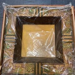 ☆中古￥1,000！灰皿2個セット　家具　インテリア　高級　幅25㎝ｘ奥行26㎝　【BL103】の画像