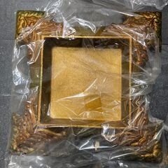 ☆中古￥1,000！灰皿2個セット　家具　インテリア　高級　幅25㎝ｘ奥行26㎝　【BL103】の画像