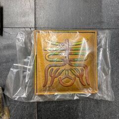 ☆中古￥1,000！灰皿2個セット　家具　インテリア　高級　幅25㎝ｘ奥行26㎝　【BL103】の画像