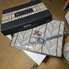 決まりました、BURBERRYタオルケットの画像