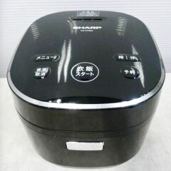 SHARP　ジャー炊飯器　KS-CF05A-B　動作良好　3合炊...