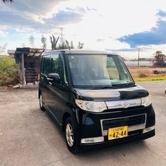 ダイハツタントカスタム黒
