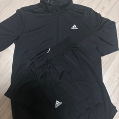 adidas ジャージ上下 ジュニア 値札付の画像