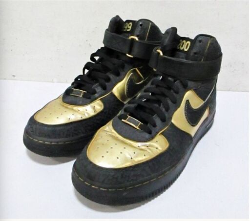 Nike Air Force 1Hi supreme Nitro Microphone スニーカーブラック 28.5cm　345189-002　ナイキ フォース 1 ハイ ニトロマイクロフォン