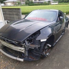 NISSAN Z34 中期 6速MT 書類あり 部品取り ドリ車...
