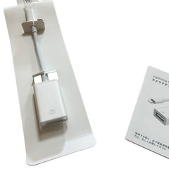 Apple Lightning - USBカメラアダプタの画像