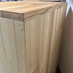 DIY パイン集成材 棚の画像