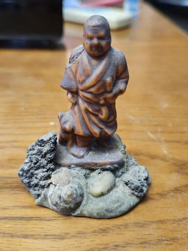 西郷隆盛像　手のり　ミニ西郷隆盛　アンティーク