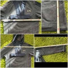 🌸500円商品✖️3つで1000円❗️【定価11000円】アンダーアーマー アノラック パーカー ネイビー MDサイズの画像