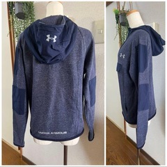 🌸500円商品✖️3つで1000円❗️【定価11000円】アンダーアーマー アノラック パーカー ネイビー MDサイズの画像