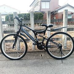 ★お届け可！★26インチ 自転車 マウンテンバイク 『AMERICAN EAGLE』  18段変速の画像