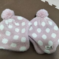 冬　ニット帽　42−46サイズ　双子の画像
