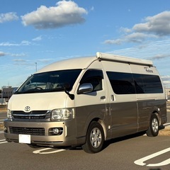 期間限定⭐︎格安キャンピングカー9人乗8ナンバー⭐︎ハイエース！...