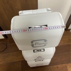 ゴミ箱3個セット（分別）　受け渡し期間1月中旬以降の画像