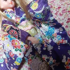 ジェニーちゃん、京友禅当時の着物人形の画像