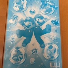 スーパーマリオ　下敷きの画像