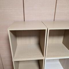 収納 カラーボックス 9コの画像