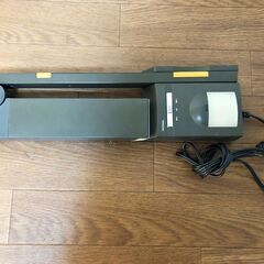 デスクライトyamazen　ツイン形ライトMODEL YE-200　折りたたみ 蛍光管9Wツイン形　常夜灯5W E12形卓上スタンド　点灯確認済みの画像