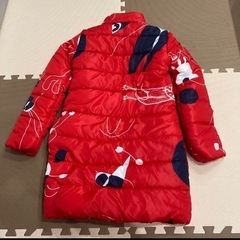 キッズ　kids アウター　ダウン　ダウンジャケット　ロングジャケット　160の画像