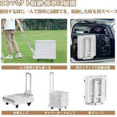 新品未使用キャリーカート

の画像