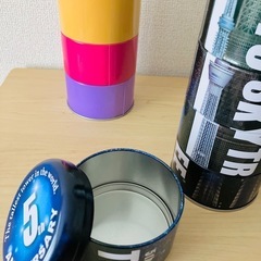 小物入れ　缶の画像