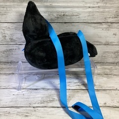 ポルカドットスティングレイ　ビビ　ぬいぐるみポシェット　ブルーの画像