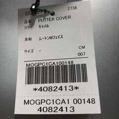 可愛いパターカバー　ムートンフェイス　ゴルフ道具　新品タグ付きの画像