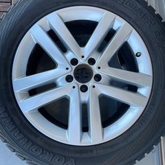 4本セット　ベンツ純正19インチGL350X166 スタッドレスタイヤホイールの画像