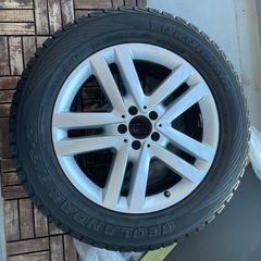 4本セット　ベンツ純正19インチGL350X166 スタッドレスタイヤホイールの画像