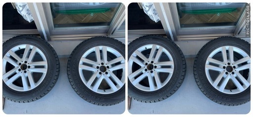 4本セット　ベンツ純正19インチGL350X166 スタッドレスタイヤホイール