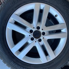 4本セット　ベンツ純正19インチGL350X166 スタッドレスタイヤホイールの画像