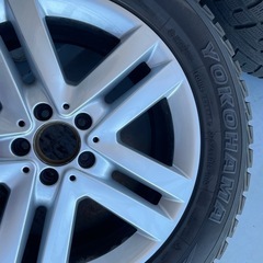 4本セット　ベンツ純正19インチGL350X166 スタッドレスタイヤホイールの画像