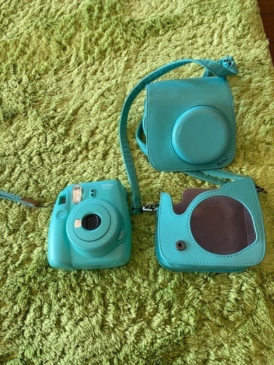 チェキ　instagram mini8➕　ミントグリーン　 中古