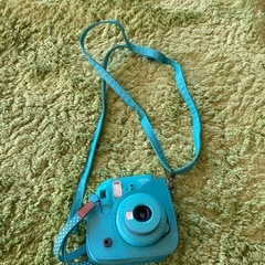チェキ　instagram mini8➕　ミントグリーン　 中古　の画像