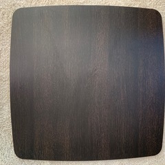 フラットヒーター折れ脚こたつ75×75正方形の画像