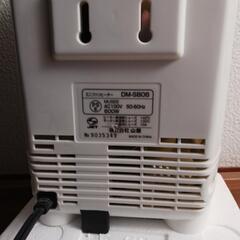 ミニファンヒーター　山善の画像