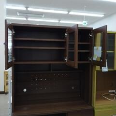 ※天板キズあり レンジボード こげ茶 TJ9174の画像