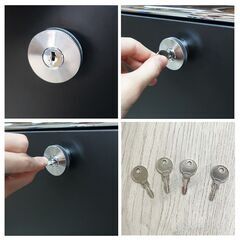 【引取限定！早い人優先！】新品未使用 USMハラーキャビネット チェスト リビング 収納幅153cm 国内在庫 モジュール 家具 完成品リプロダクト HL-01BKの画像