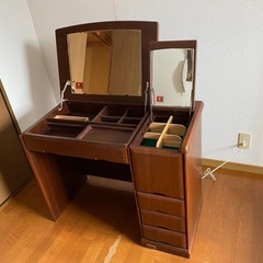 デスクドレッサー　　　フランスミラーの画像