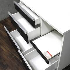 🔷🔶🔷 WF1/18 高橋木工所 SUNNY Takahashi works 食器棚 オープン ブラウン キッチンボード 別売上置 棚 セット ★直接引取歓迎〇🔷🔶🔷の画像