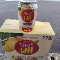 韓国の梨ジュース12缶