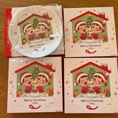 ぺこちゃんクリスマスプレートの画像