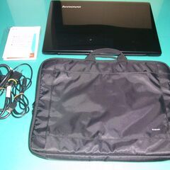 Lenovo G51-35 1.5GHz/メモリ：4GB/HDD:500GB/15.6インチ液晶/OS：Windows 10/マルチ/無線/ドライブ：DVD スーパーマルチ/ 収納バッグ付きの画像