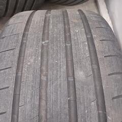 225/50R18 2本、245/45R18 2本　アルミ　タイヤ4本セット　No.71　スカイライン純正の画像
