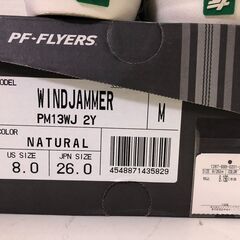 未使用 PF-FLYERS スニーカー PF ピーエフフライヤーズ 1223-2の画像