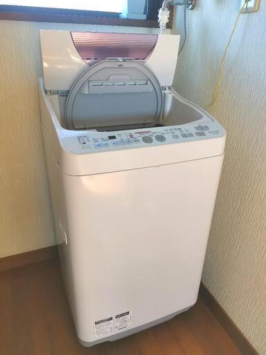 2014年製シャープ　電気洗濯乾燥機　6Kg　ES-TG60L